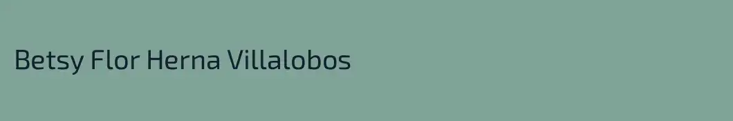 Betsy Flor Herna Villalobos